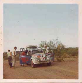 The bug when we took it to Arizona