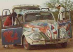 The psychadelic hippy VW