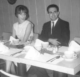 Lennie and Stu in the early days of their marriage