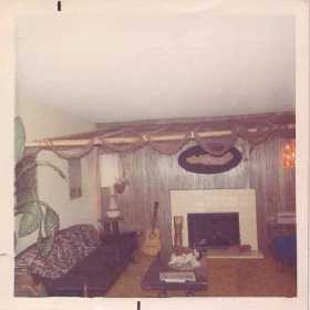 Our living room in the 70s