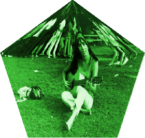 Mom playing at Griffith Park